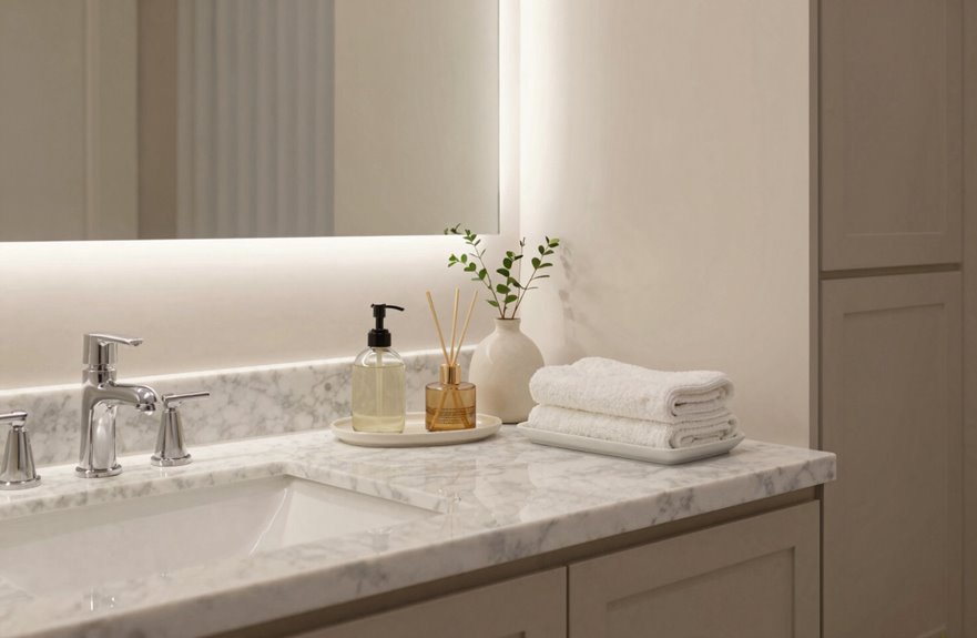 bathroom vanity color guidelines timeless bold cohesive textured