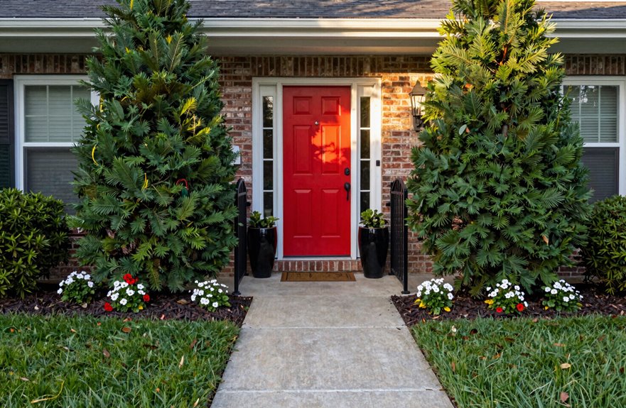 6 Quick Ways to Make Your Front Yard Look Better 2 bold door updated details