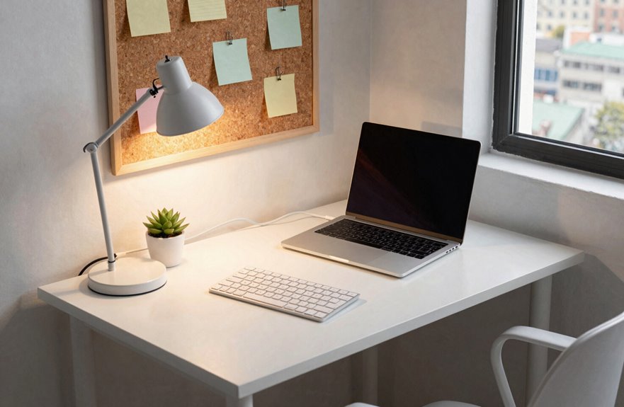 5 Essential Elements of a Productive Work From Home Setup 2 create a small personalized workspace