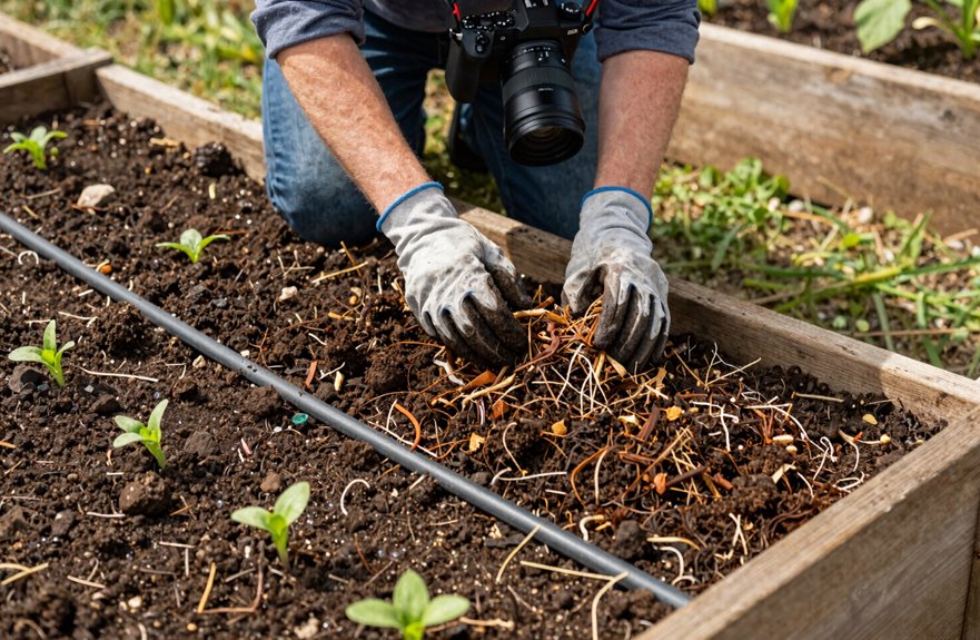 deep moisture sustains soil microbes through winter