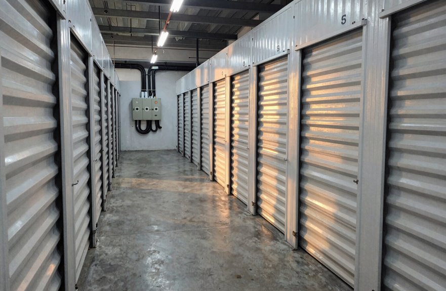 electricity not standard in storage units