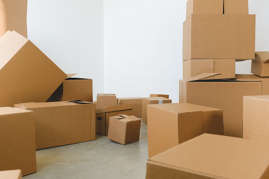 five step storage unit sizing