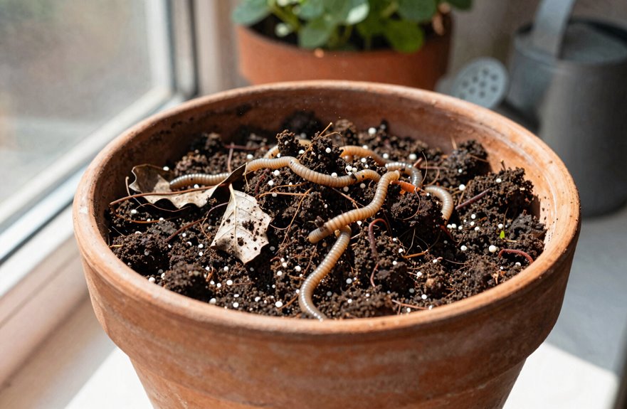 Can You Use Garden Soil in Potted Plants? 2 garden soil fails in containers too compact
