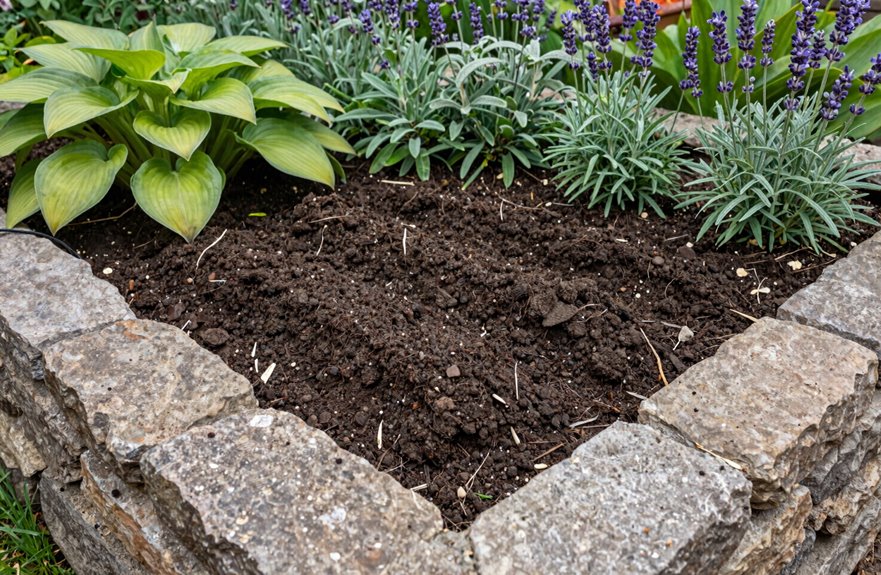 gravel borders deter tunneling effectively