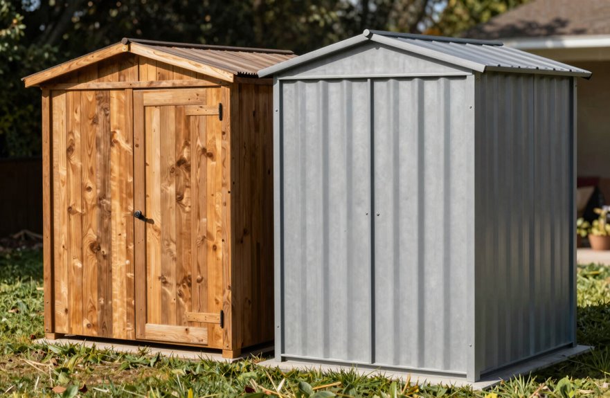 10 Key Differences Between Wood and Metal Storage Sheds 3 how shed priorities match options