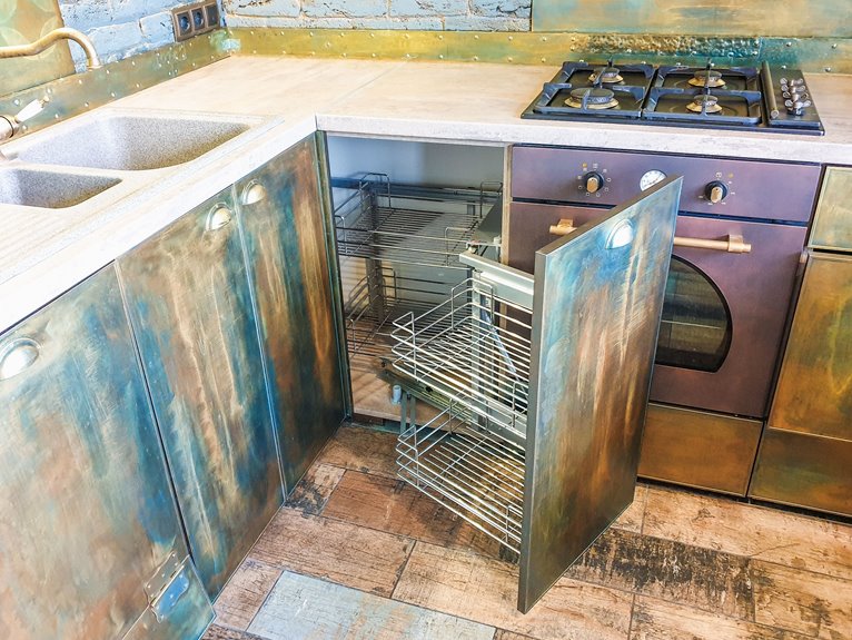 kitchen cabinet makeover differences