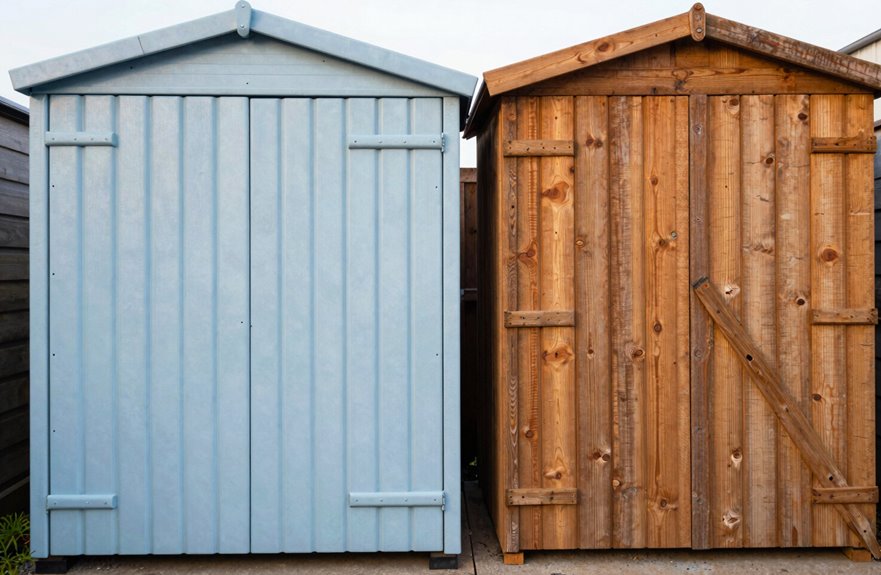 Plastic Shed Vs Wood Shed: What Are the 10 Key Differences? 6 lifespan by material and care