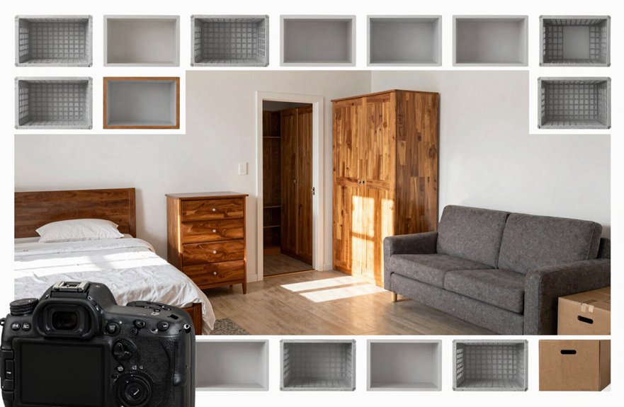 matching storage sizes to belongings and rooms