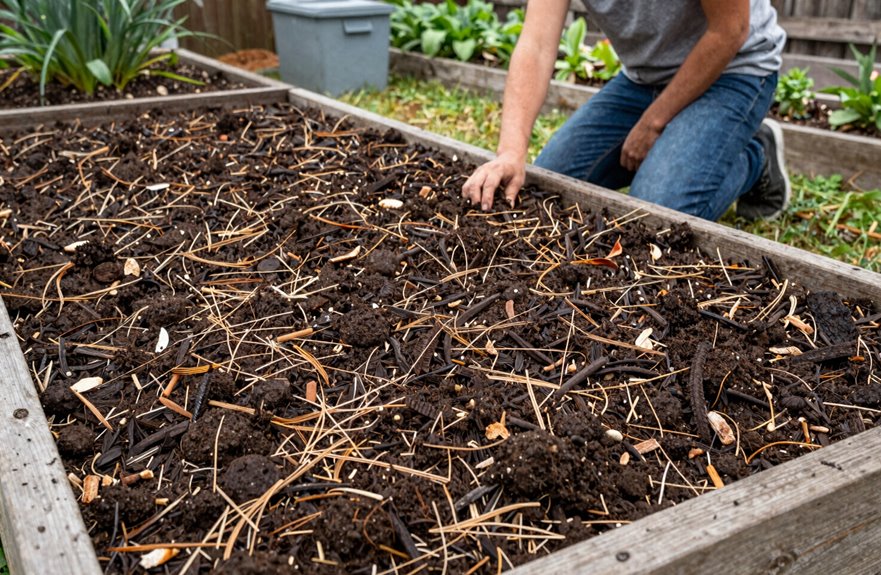 mulch depth 2 4 inches