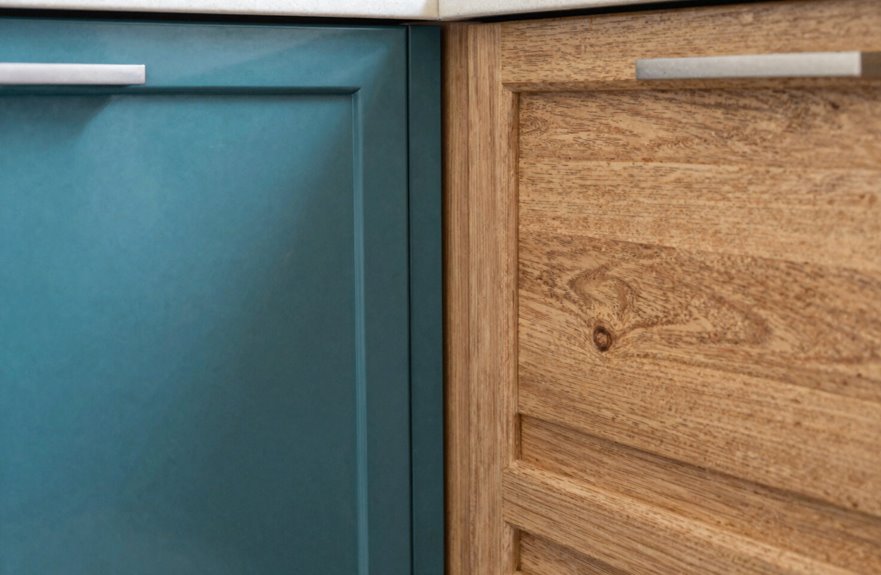 Kitchen Cabinet Refacing vs. Refinishing: 7 Key Differences Explained 6 new doors last 15 20 years