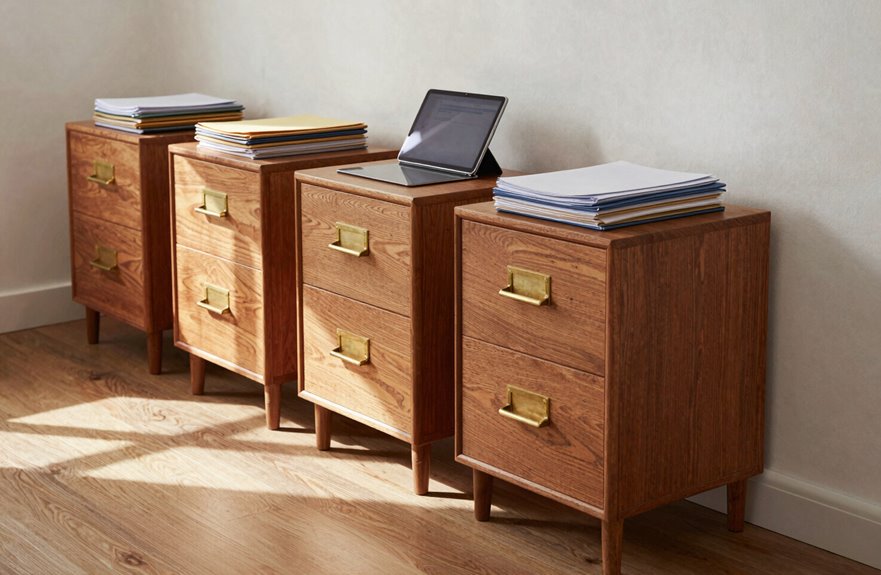 7 Filing Cabinet Alternatives for Modern Offices 3 nightstands become filing friendly storage