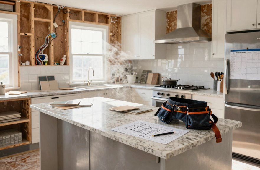 planning and permitting delays extend remodels