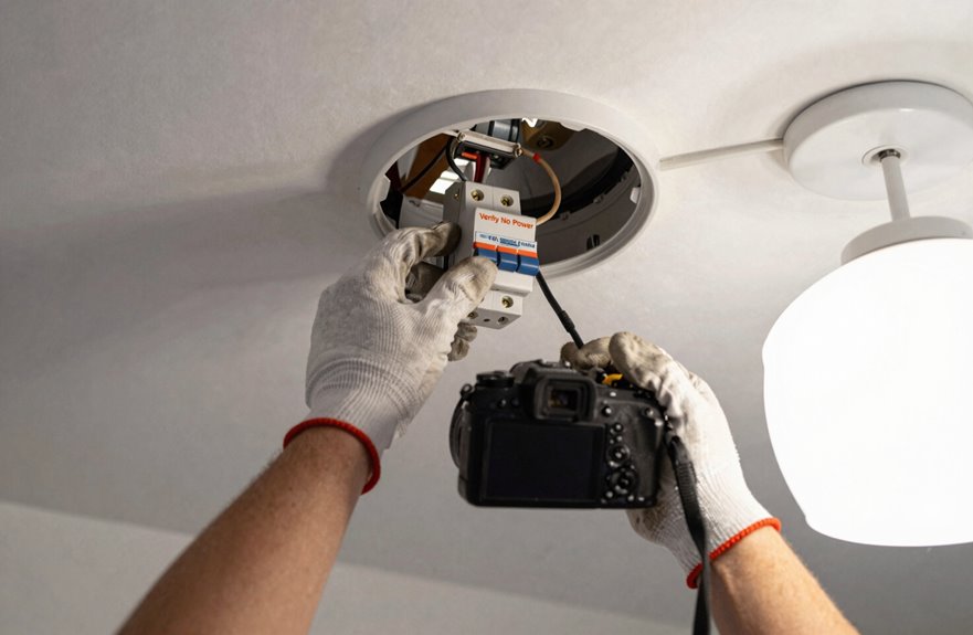 power off test verify safety