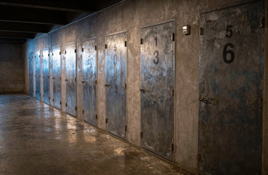 powered storage units are scarce and costly