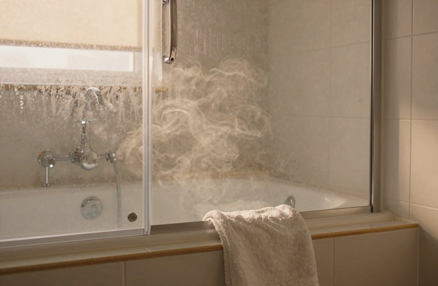 seal bathroom trap warm air