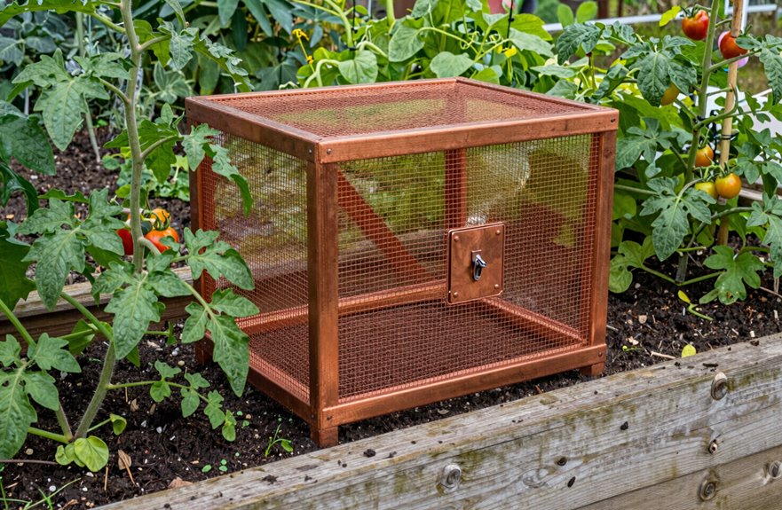 squirrel proof cage with access