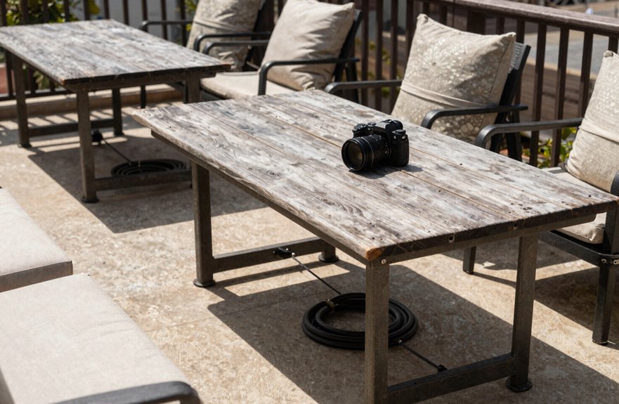 How to Keep Outdoor Furniture From Blowing Away 4 tucked stabilizers for furniture