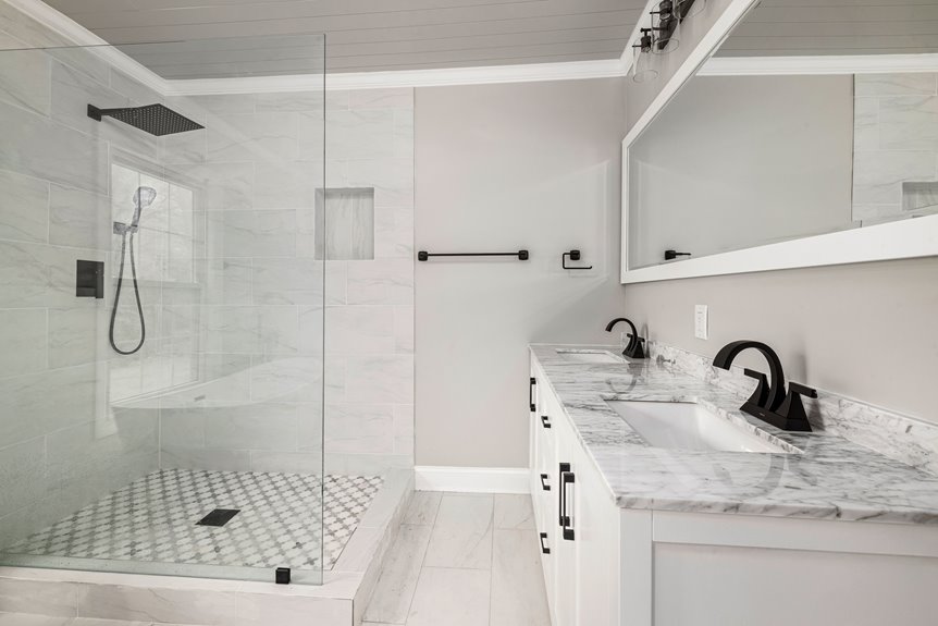 upgrading bathroom vanity steps