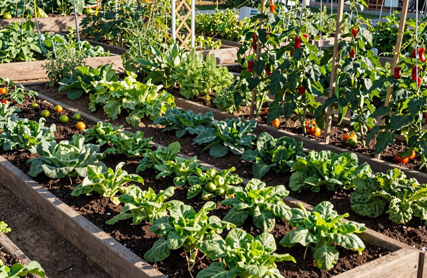 10 Reasons Raised Beds Transform Your Vegetable Garden 6 vertical trellis maximizes space